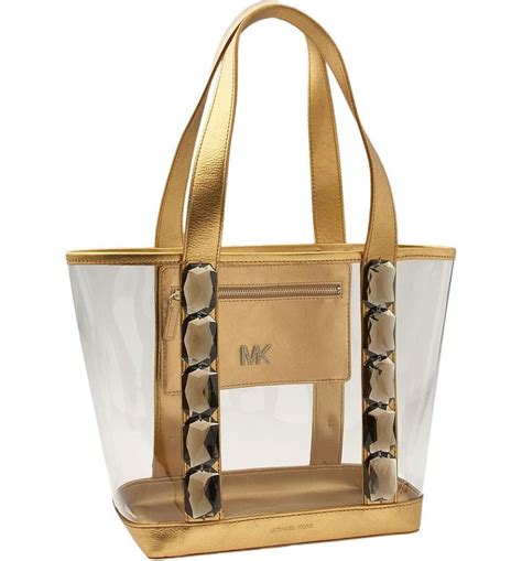 bags large clear tote michael kors|Michael Kors medium tote bags.